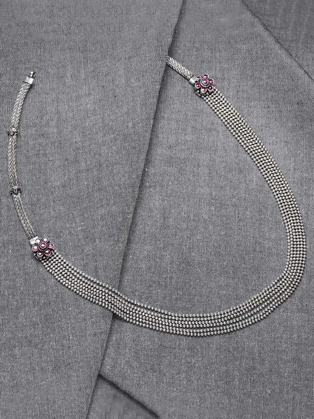 

Fabindia Silver Statement Necklace