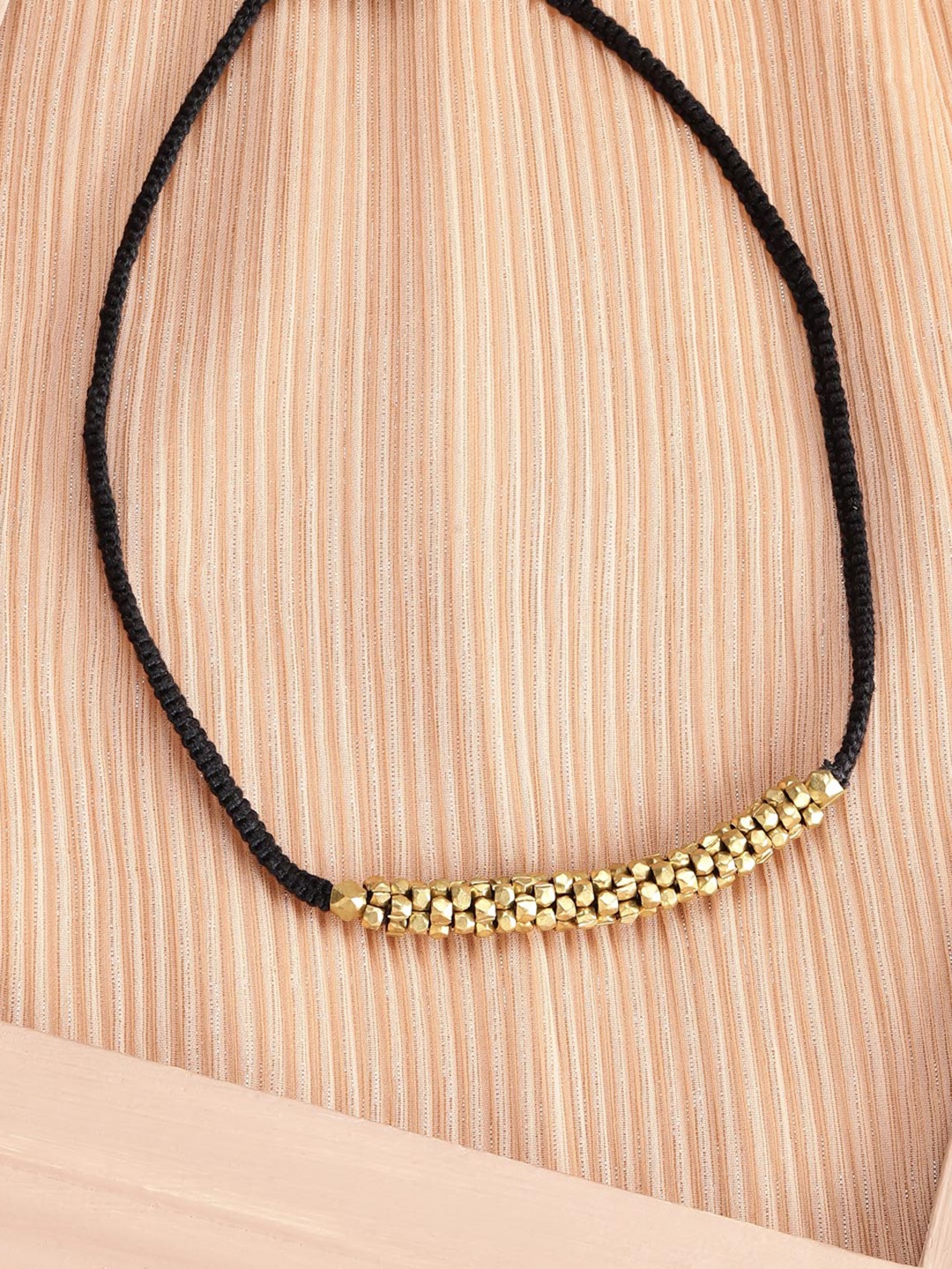 

Fabindia Oxidised Necklace, Gold