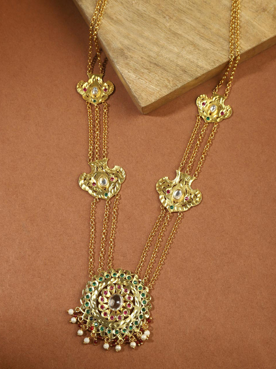 

Fabindia Silver Necklace, Gold