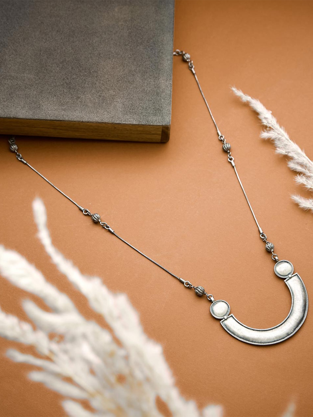 

Fabindia Silver Statement Necklace