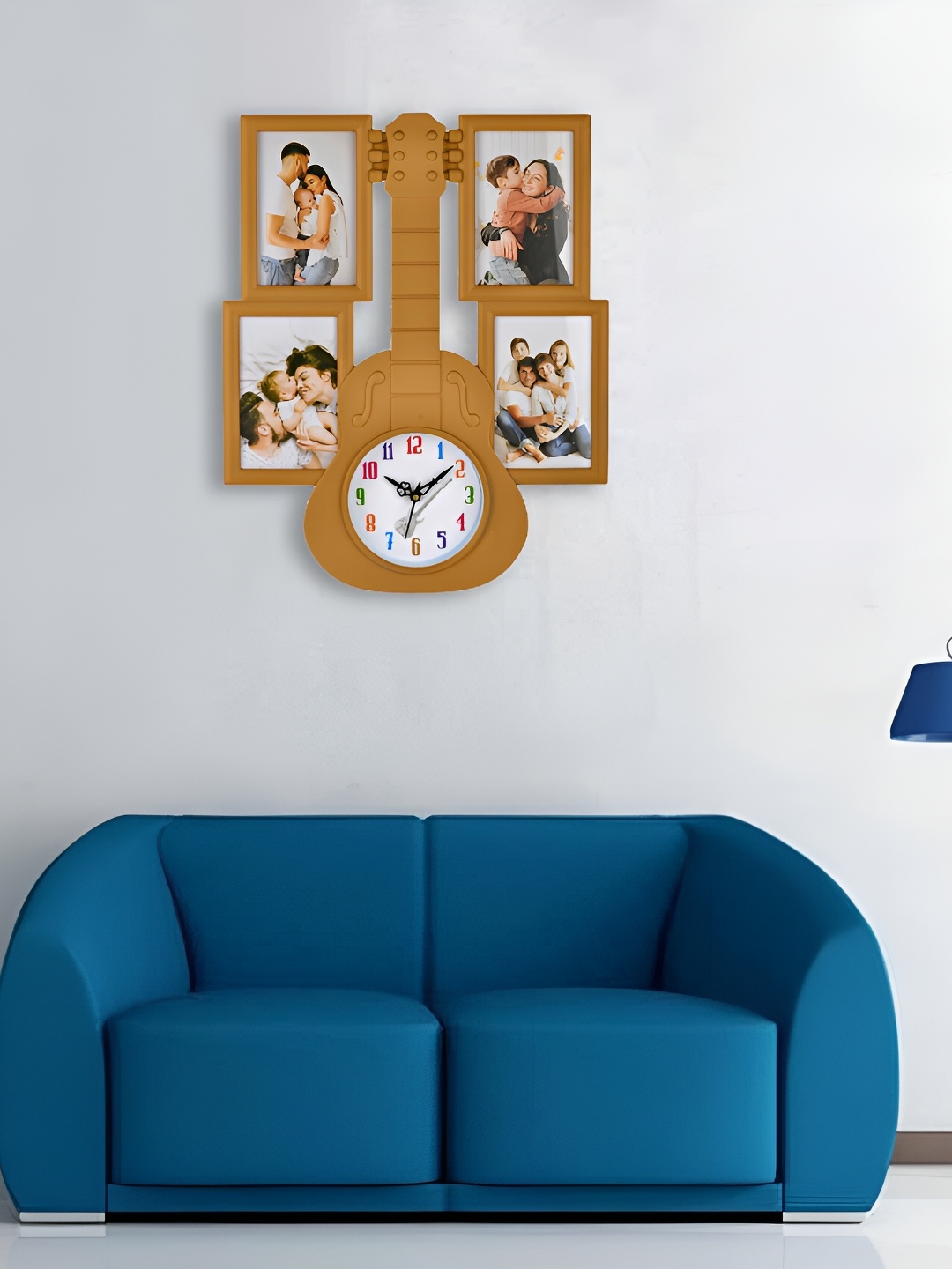 

Attractionz Beige & White Wall Clock