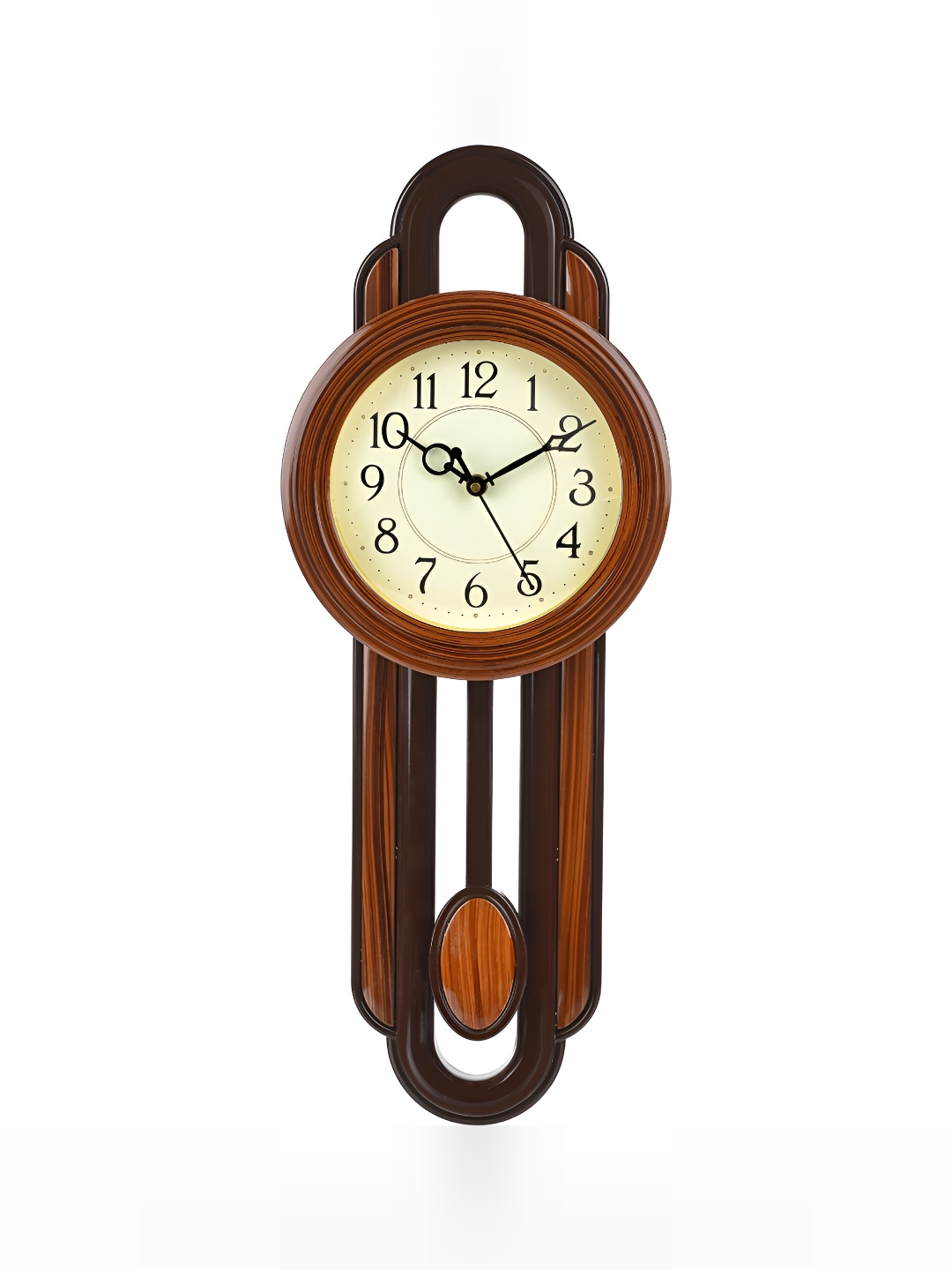 

Attractionz Brown & Beige Wall Clock