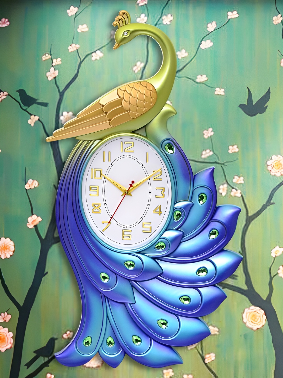 

Attractionz Blue & Beige Wall Clock