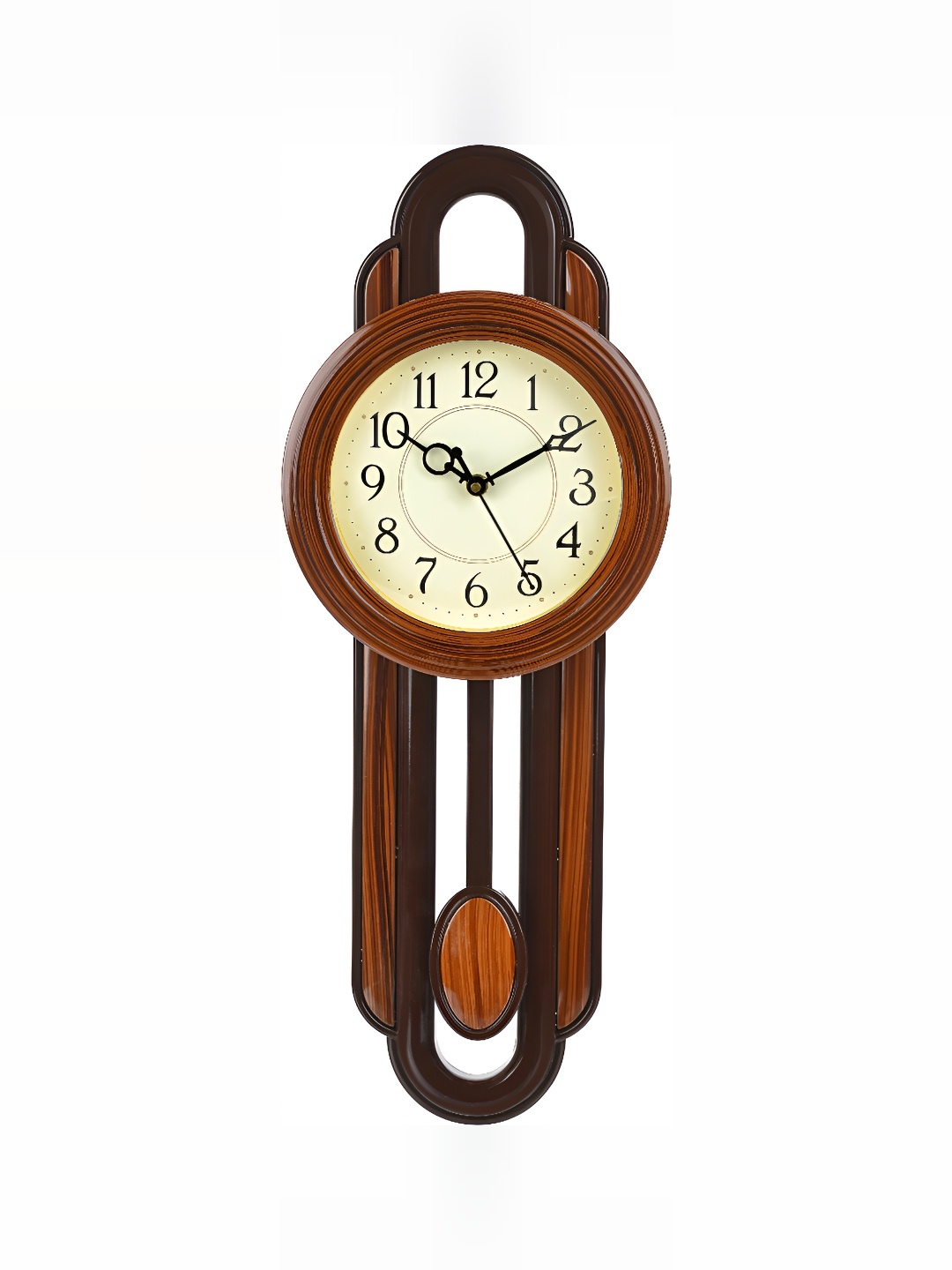 

Attractionz Brown & Beige Wall Clock