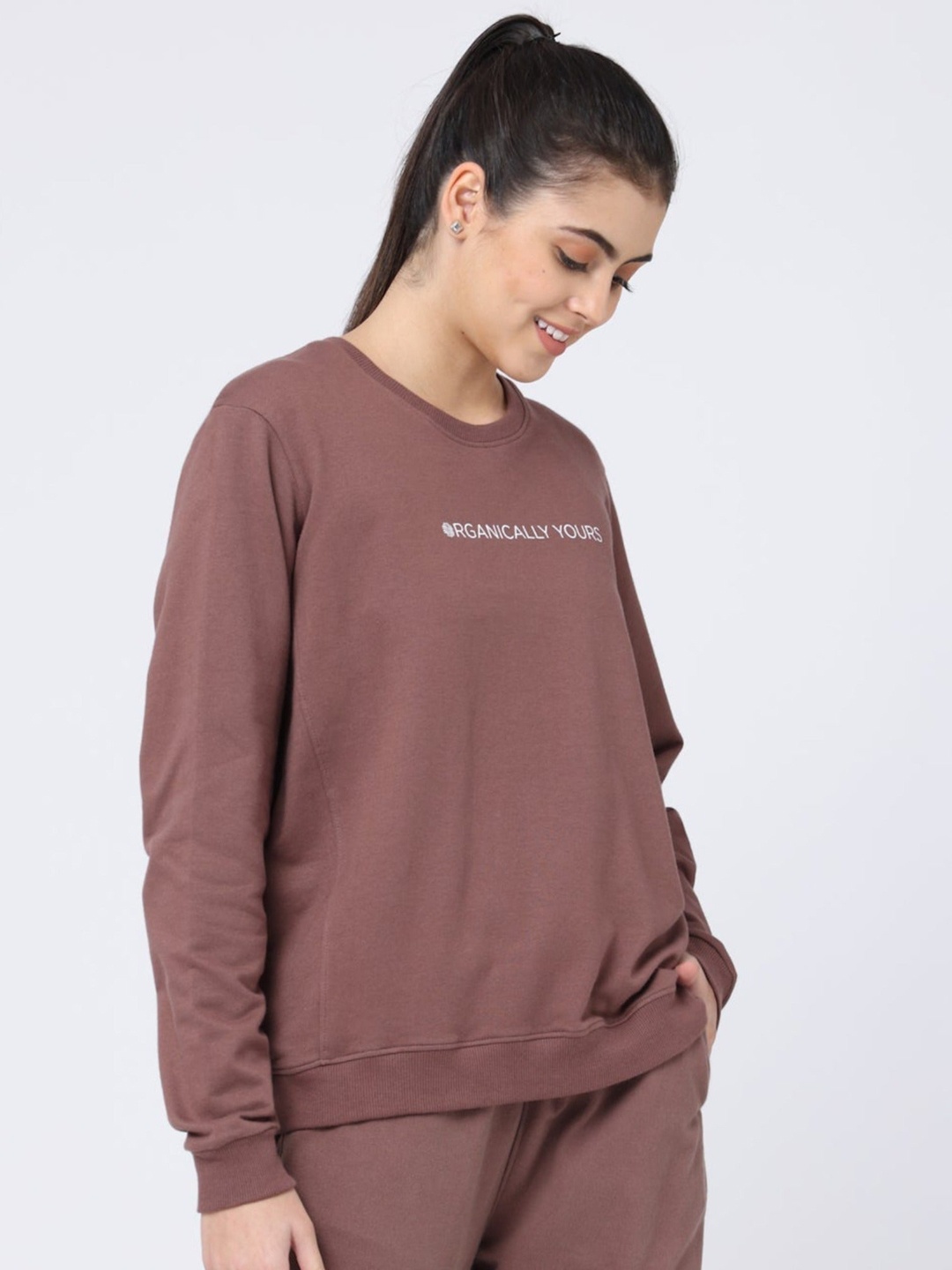 

Saltpetre Women Sweatshirt, Coffee brown