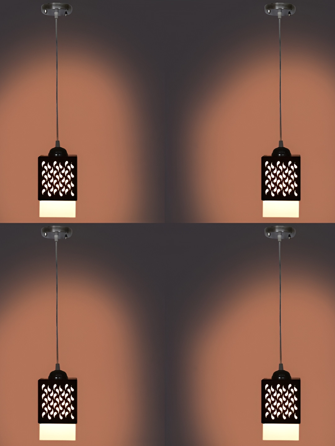 

Afast Black Textured Ceiling Lamp