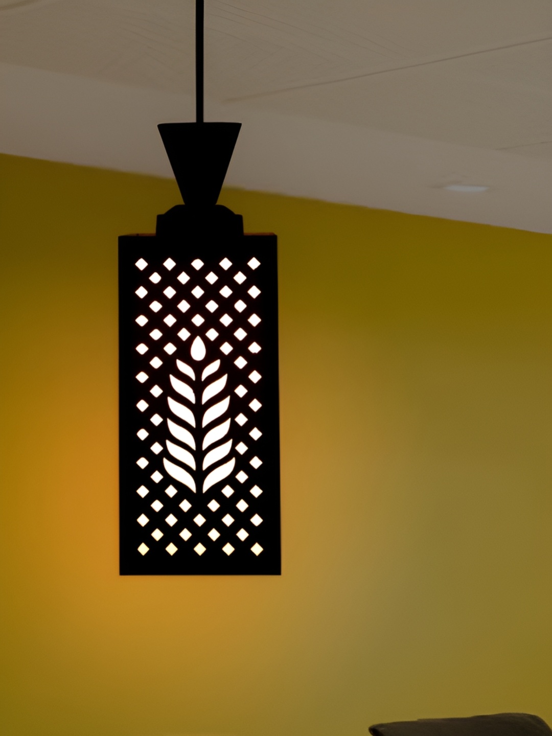 

Afast Brown & White Textured Wooden Contemporary Ceiling Lamp