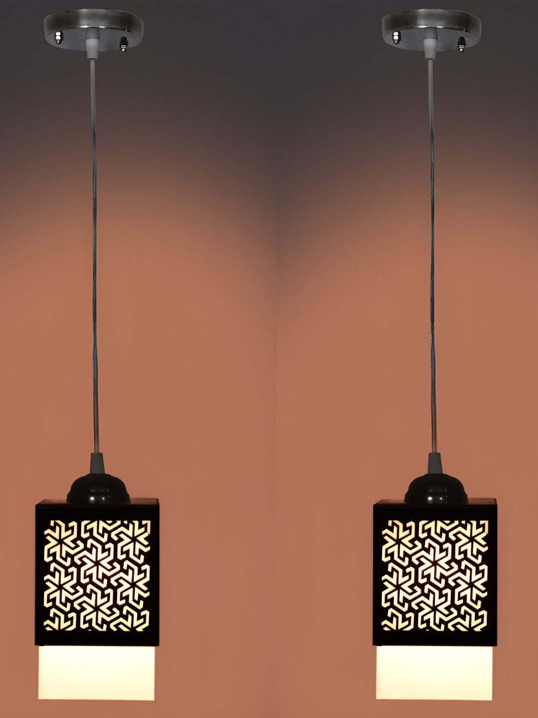 

Afast Black Textured Ceiling Lamp