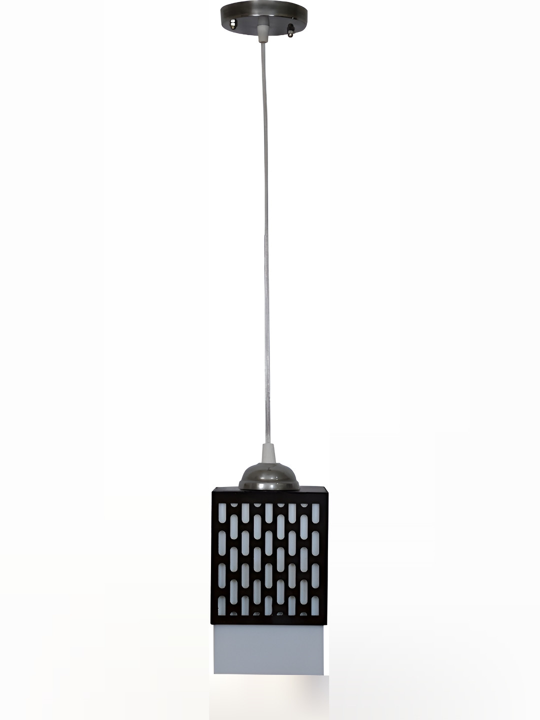 

Afast Black & White Textured Contemporary Wooden Ceiling Lamp