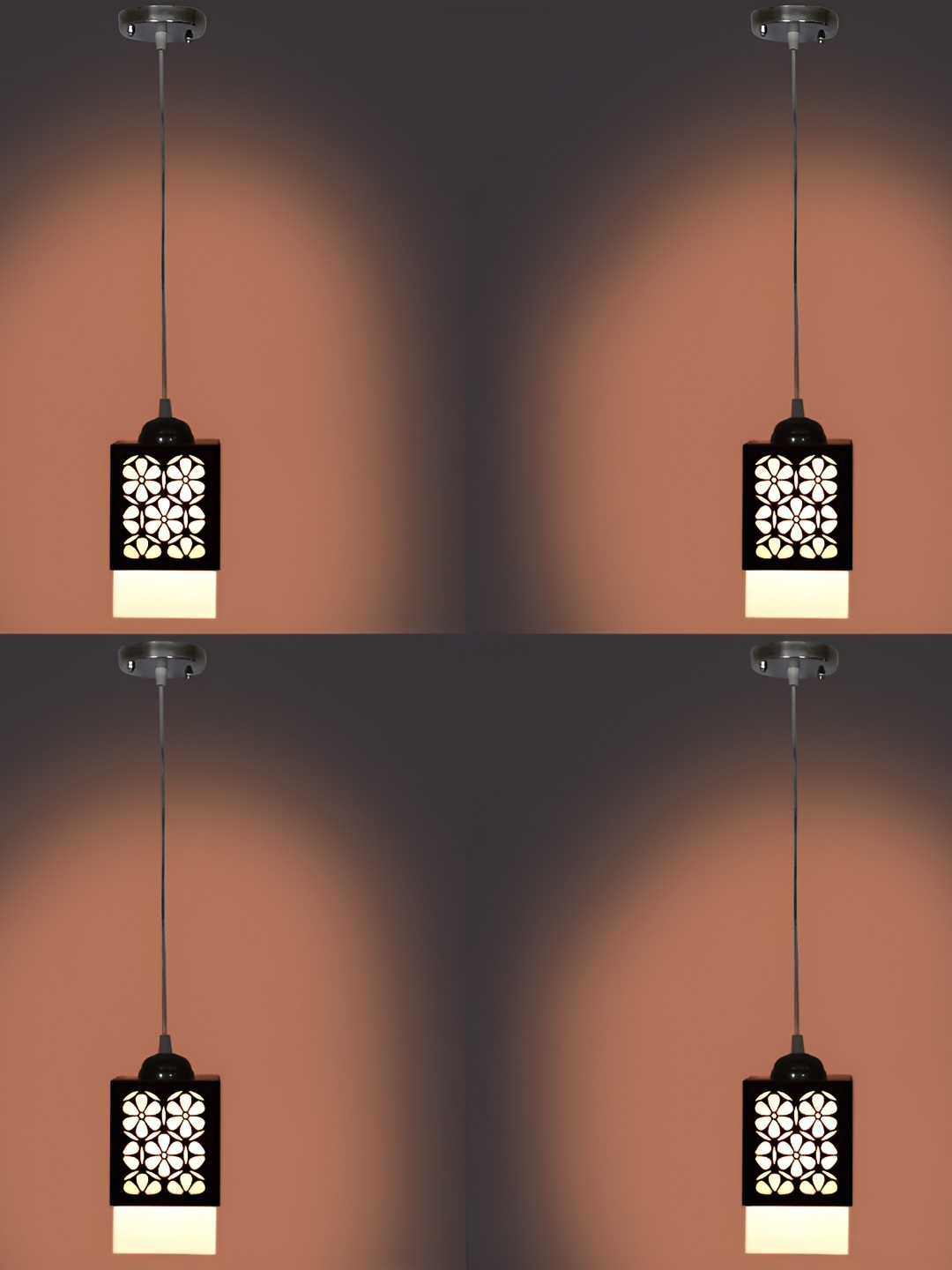 

Afast Brown Textured Traditional Ceiling Lamp