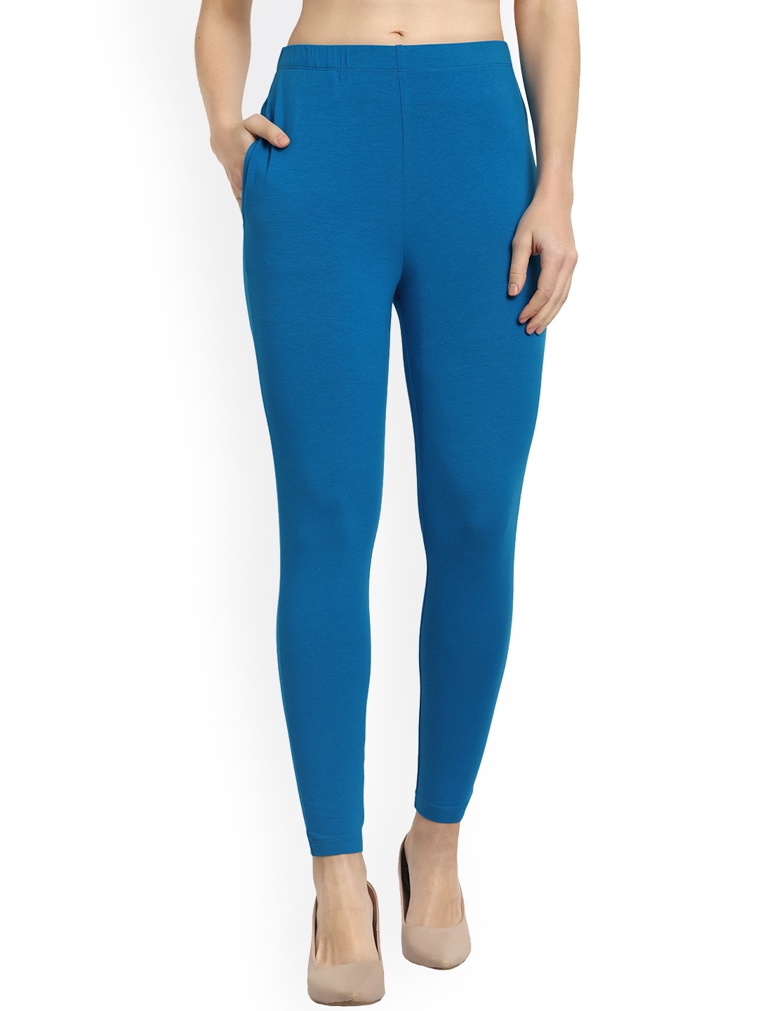 

ONE SKY Ankle-Length Leggings, Turquoise blue