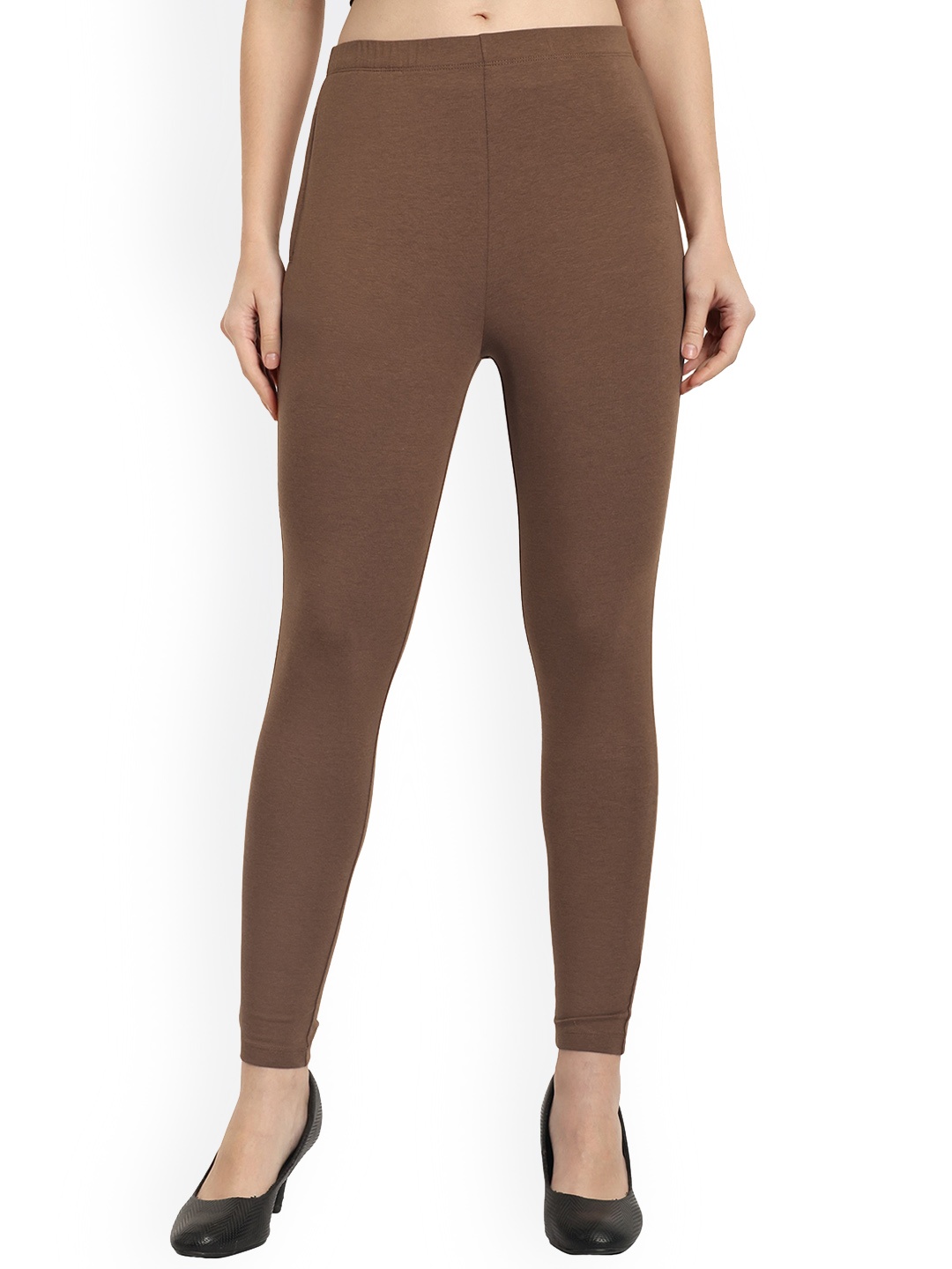 

ONE SKY Ankle-Length Leggings, Brown