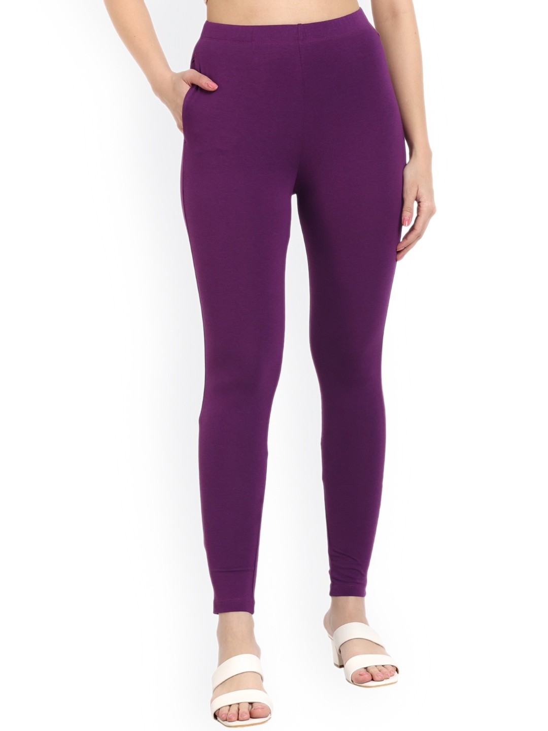 

ONE SKY Ankle-Length Leggings, Violet