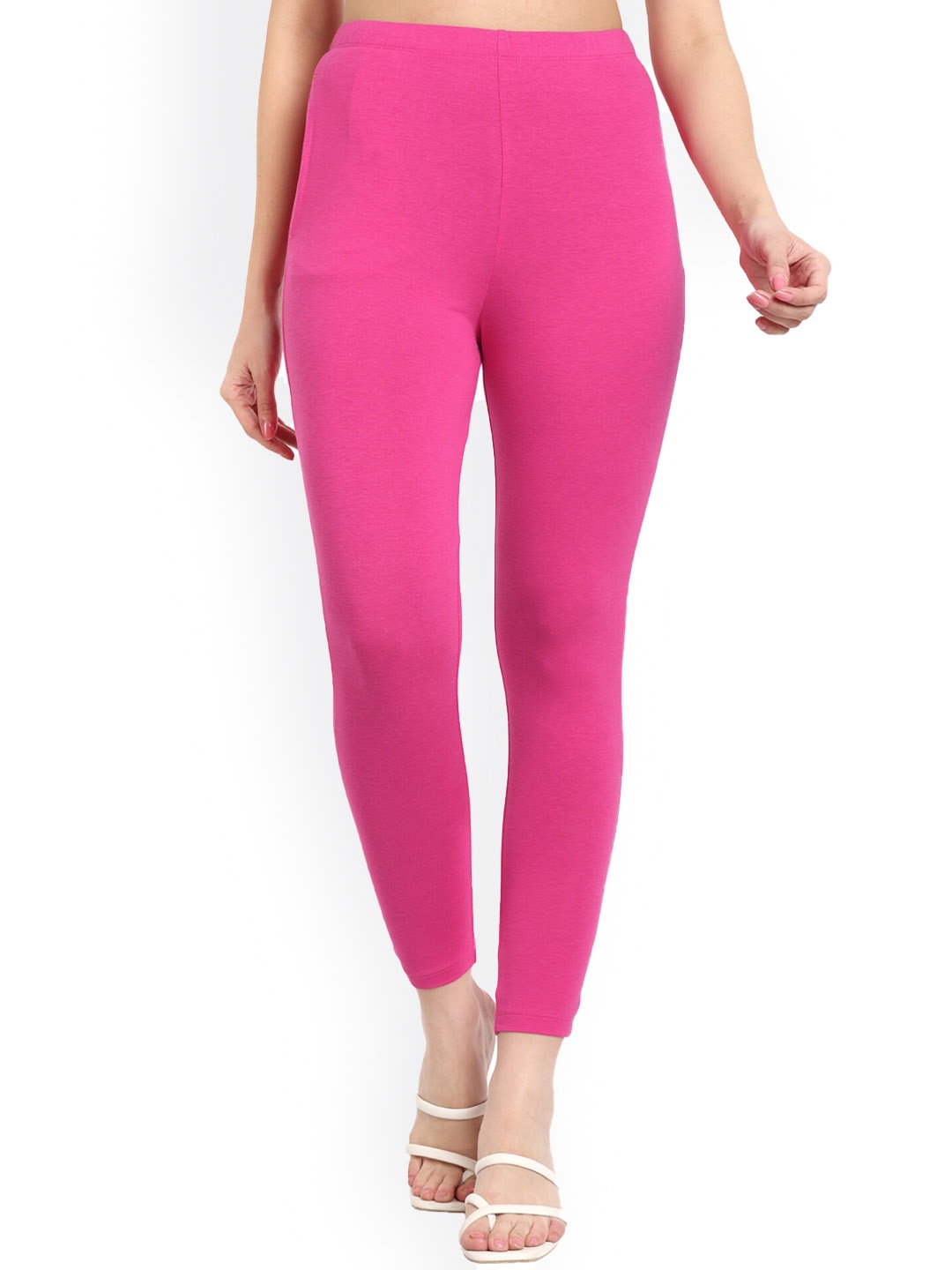 

ONE SKY Ankle-Length Leggings, Fuchsia