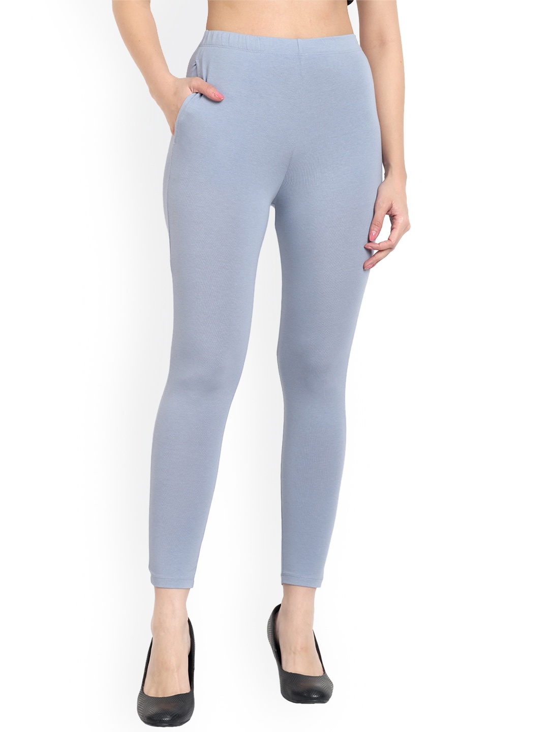 

ONE SKY Ankle-Length Leggings, Grey