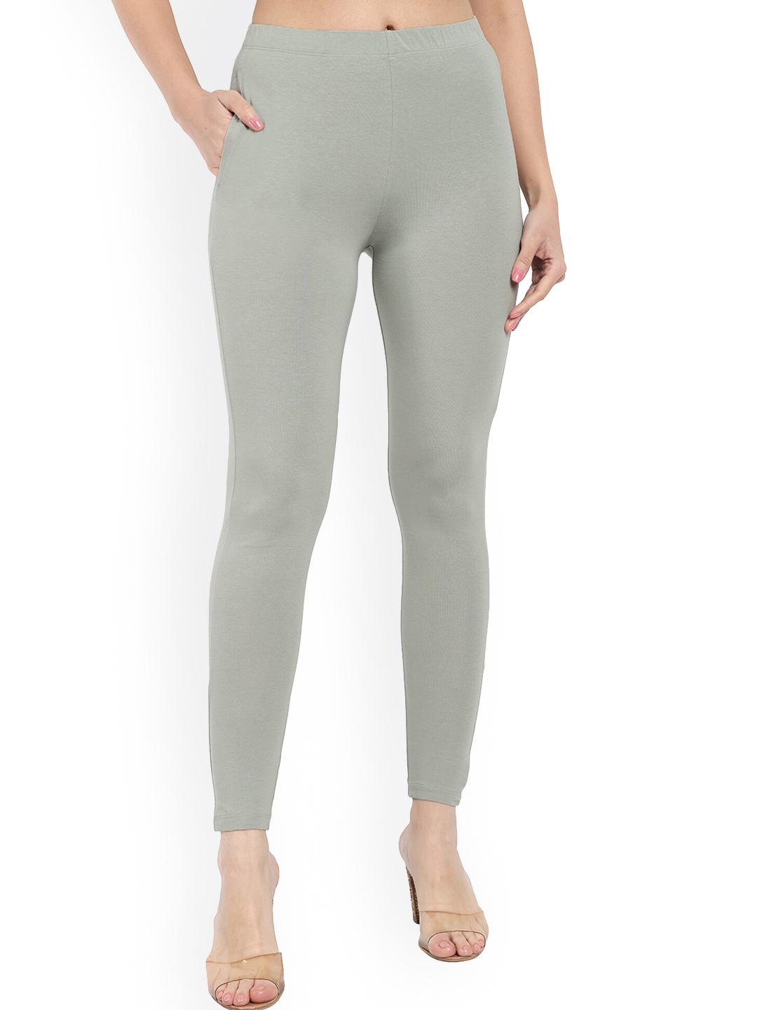 

ONE SKY Ankle-Length Leggings, Grey