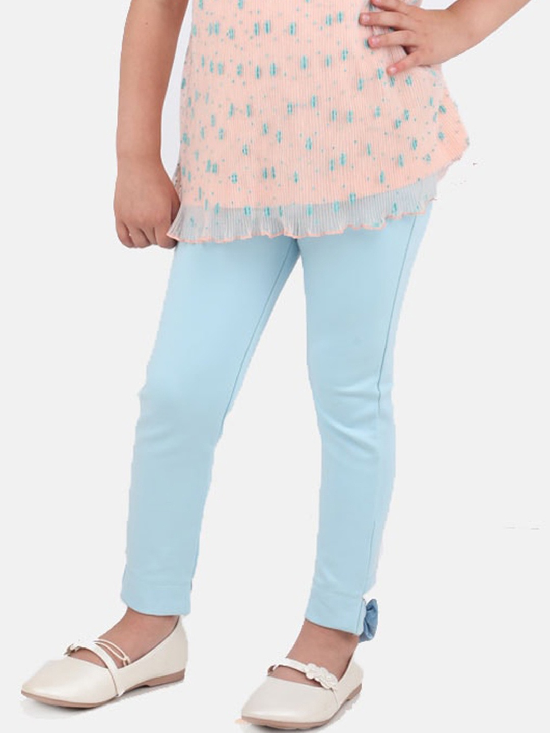 

One Friday Girls Ankle-Length Leggings, Blue