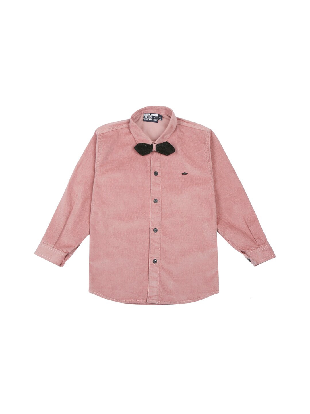 

Actuel Boys Spread Collar Casual Shirt, Rose