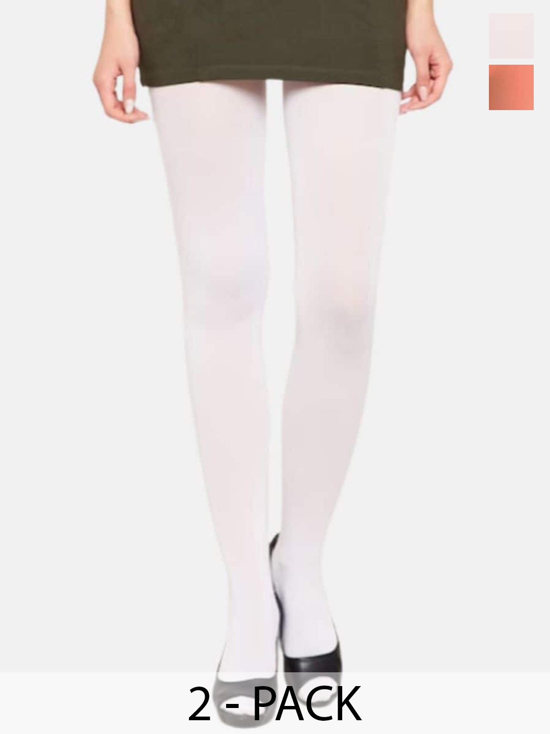 

SECRETS BY ZEROKAATA Pack Of 2 Assorted Pantyhose Stockings