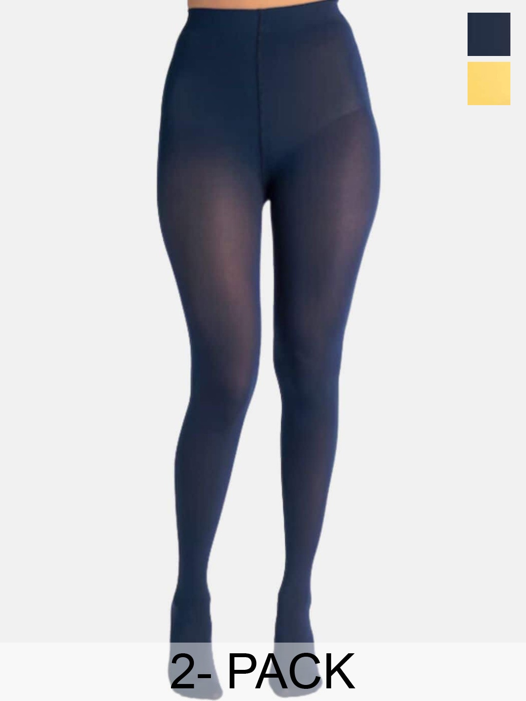 

SECRETS BY ZEROKAATA Pack Of 2 Assorted Pantyhose Stockings