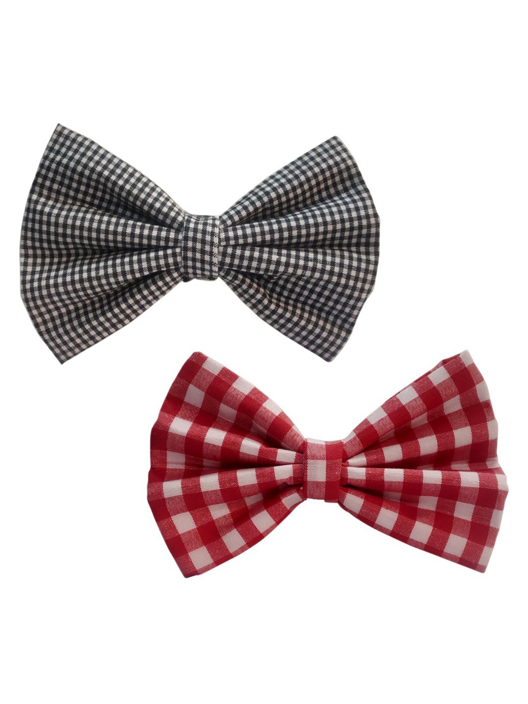 

ONE on ONE Set of 2 Bow Hair Clip, Black