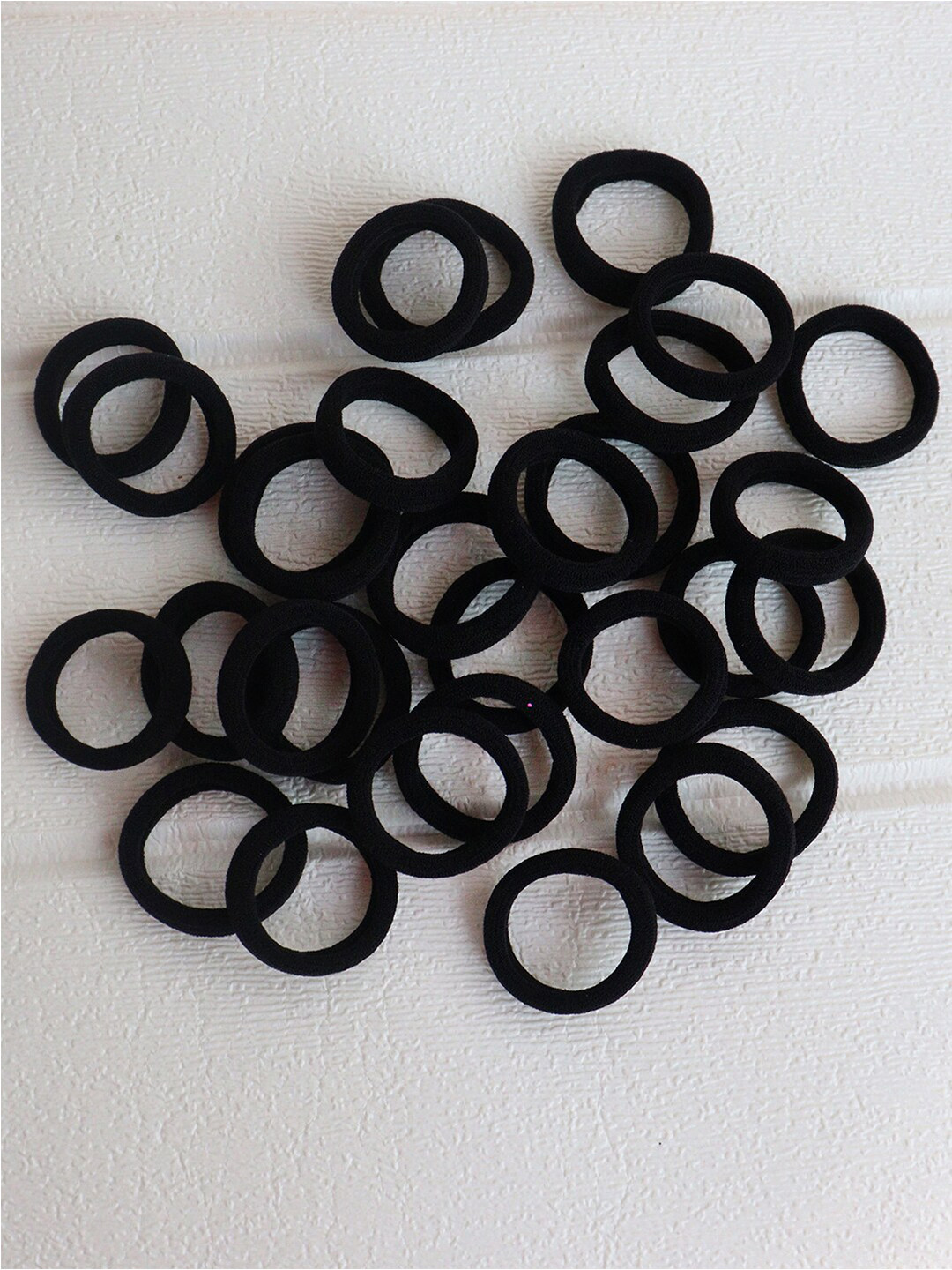 

Soho Boho Studio Set Of 30 Ponytail Holders, Black