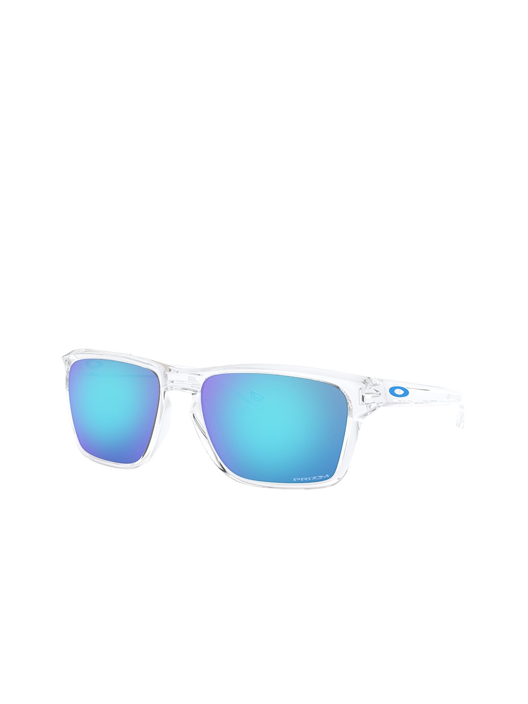 

OAKLEY Men Rectangle Sunglass With UV Protected Lens 7895653240292, Blue