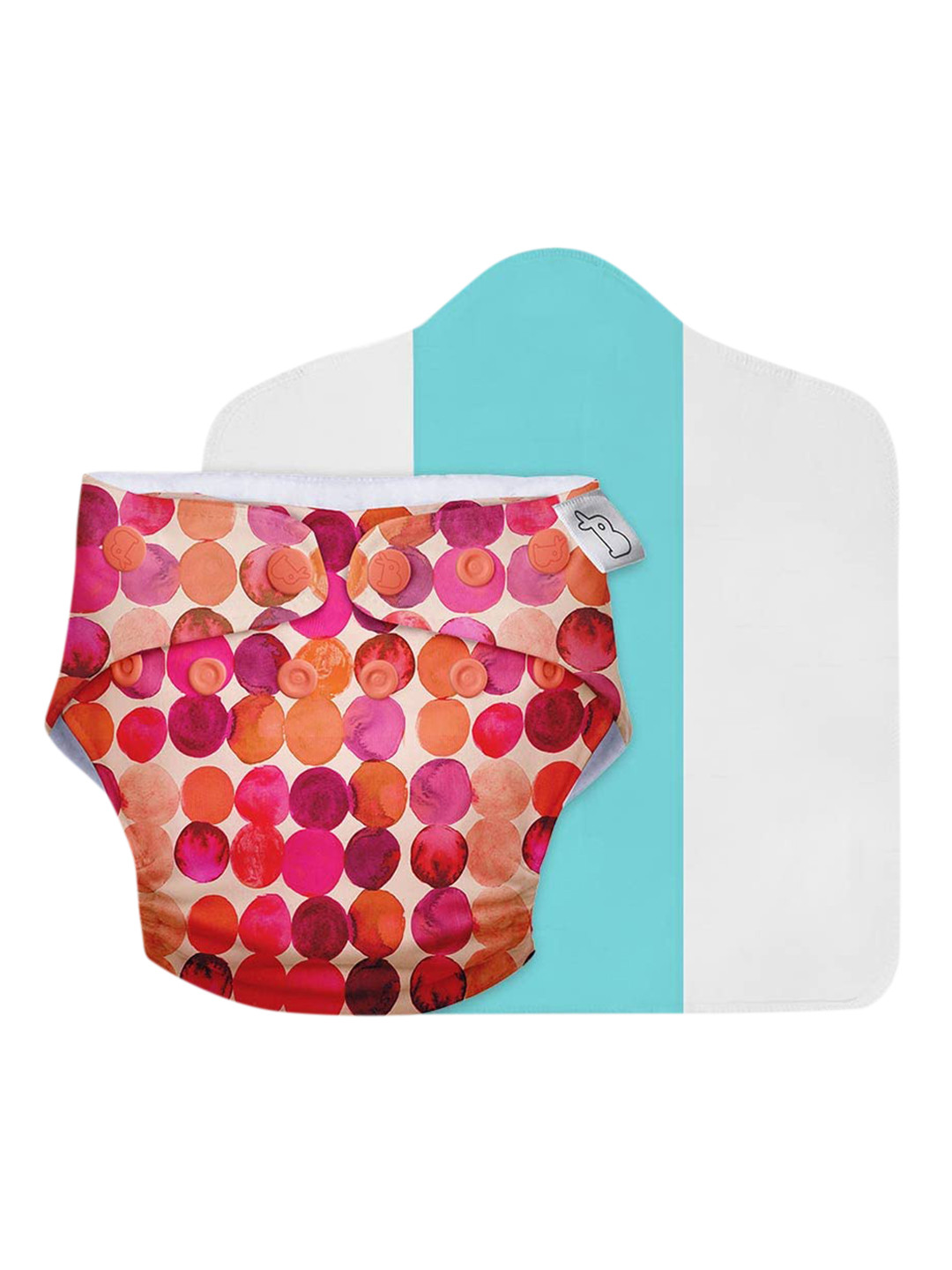 

SuperBottoms Dry Feel Reusable Cloth Diaper, Red