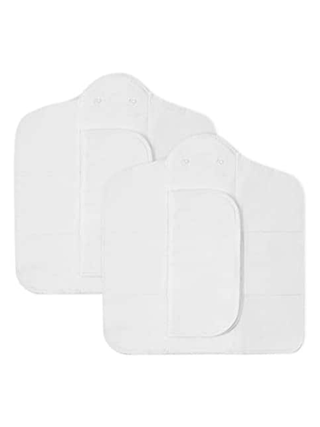 

SuperBottoms Set Of 2 Dry Feel Booster Pads, White