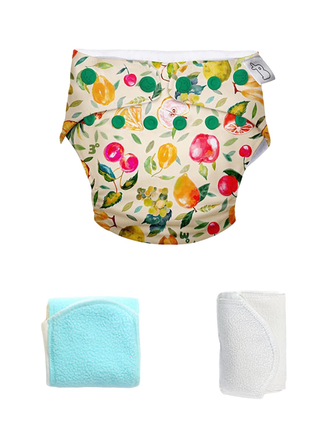 

SuperBottoms Dry Feel Reusable Cloth Diaper, Green