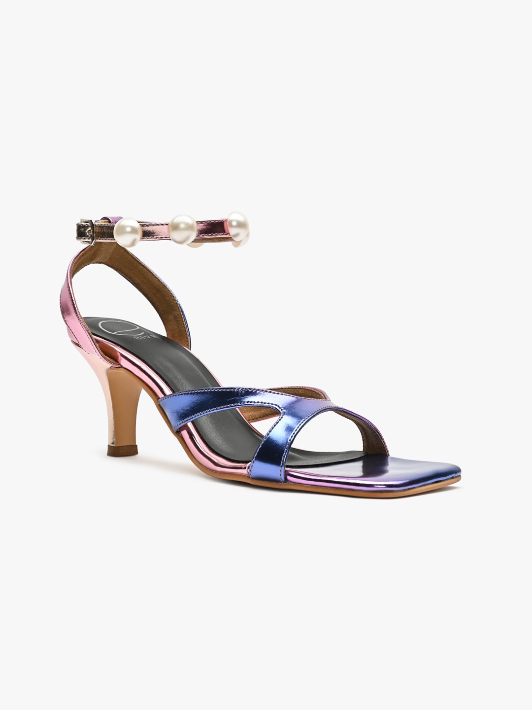 

RIVR Embellished Slim Heels, Purple