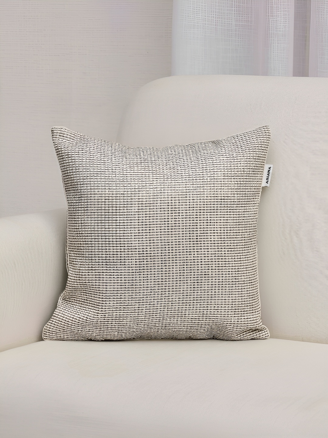 

Ariana Beige Square Cushion Cover