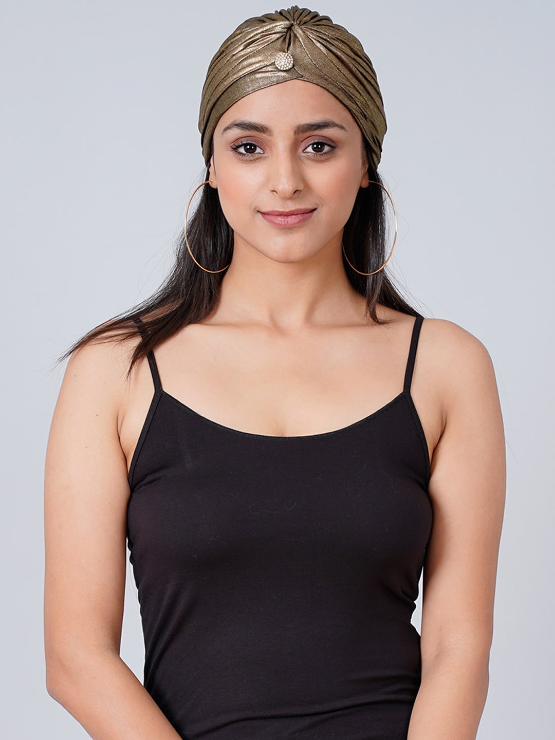 

First Resort by Ramola Bachchan Women Bandana Headband, Bronze