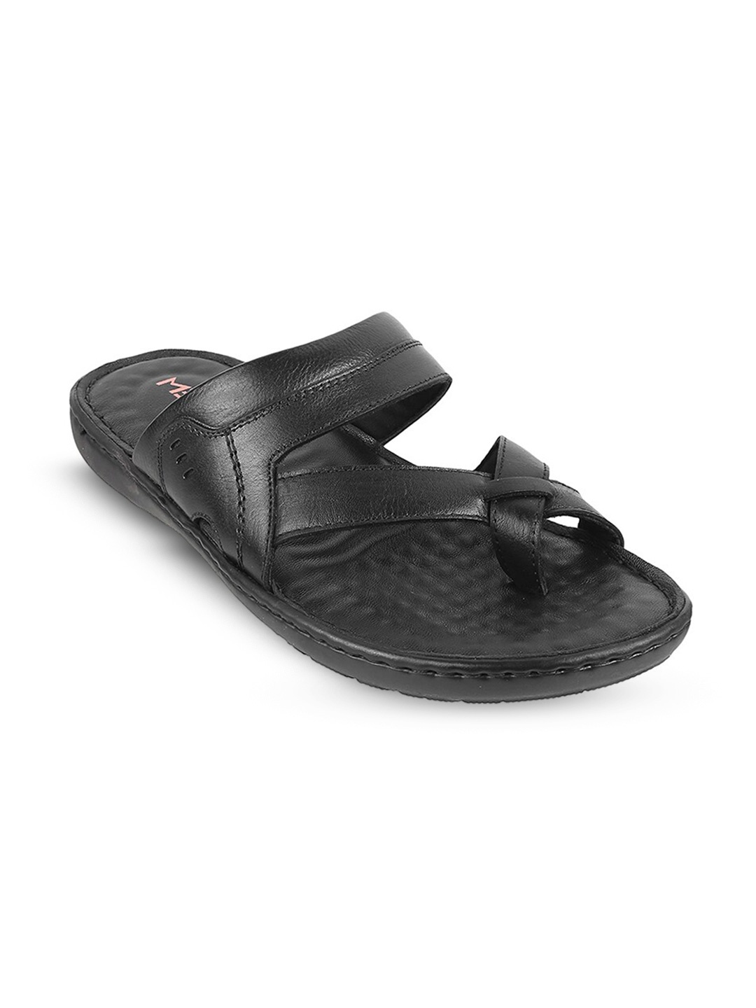 

Metro Men Leather Comfort Sandals, Black