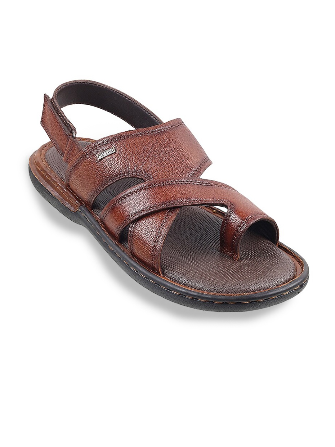 

Metro Men Leather Comfort Sandals, Tan