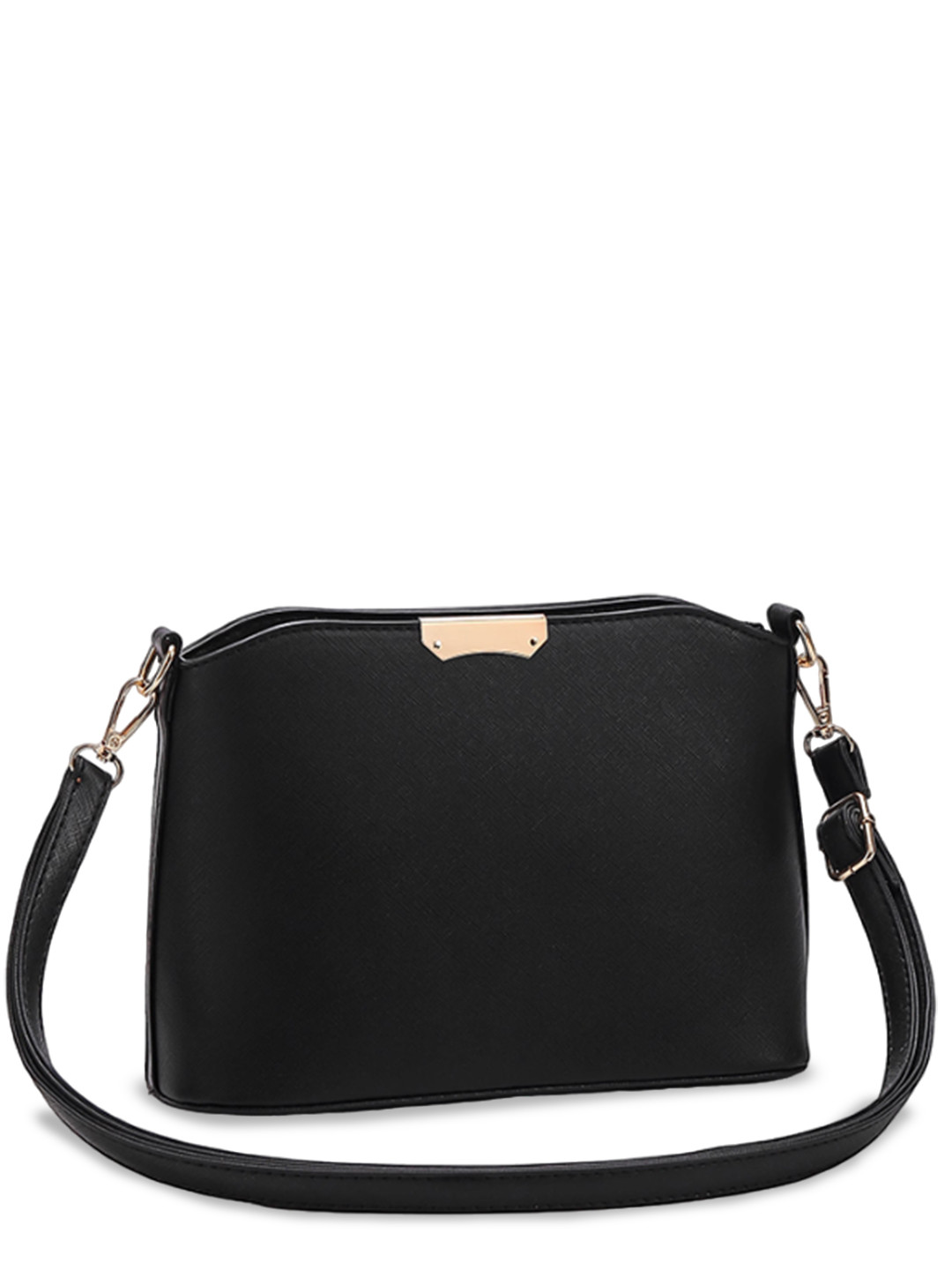 

Diva Dale Structured Handheld Bag, Black