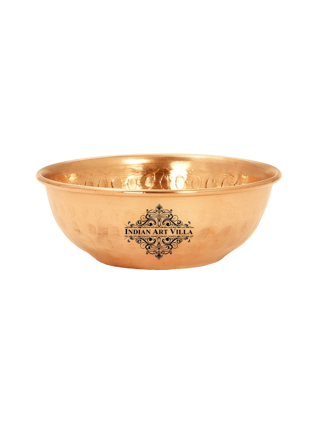 

INDIAN ART VILLA Brown Copper Bowls