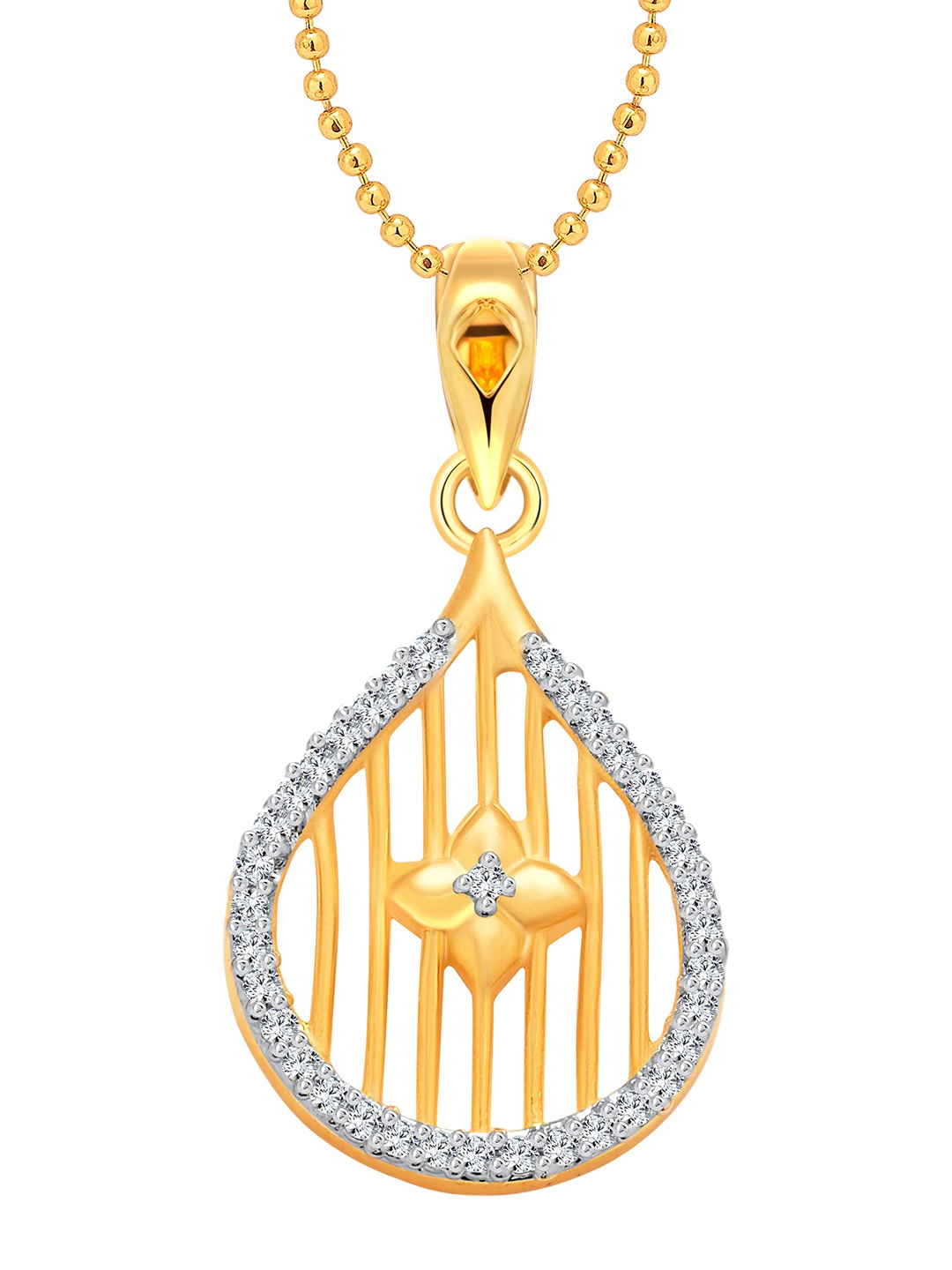 

Vighnaharta Gold-Plated Contemporary Pendant