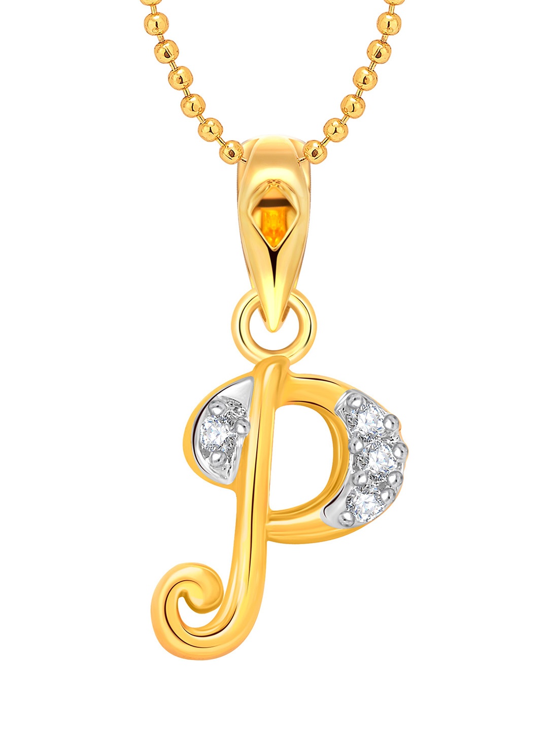 

Vighnaharta Gold-Plated Contemporary Pendants with Chains