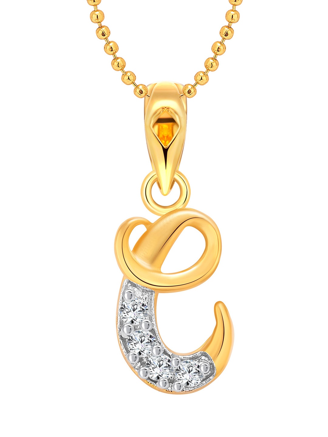 

Vighnaharta Gold-Plated Contemporary Pendants with Chains