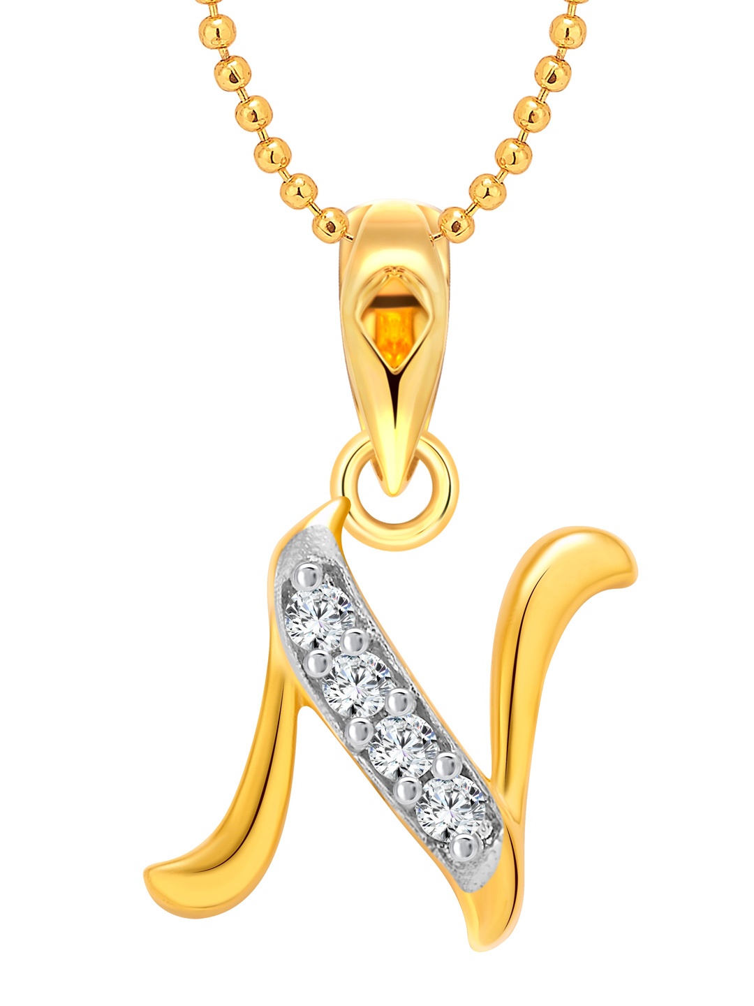 

Vighnaharta Gold-Plated Quirky Pendants with Chains