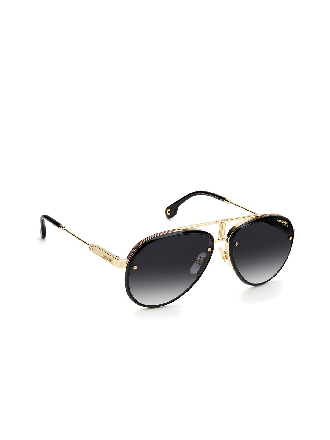 

Carrera Unisex Aviator Sunglasses with UV Protected Lens 201034RHL589O, Grey