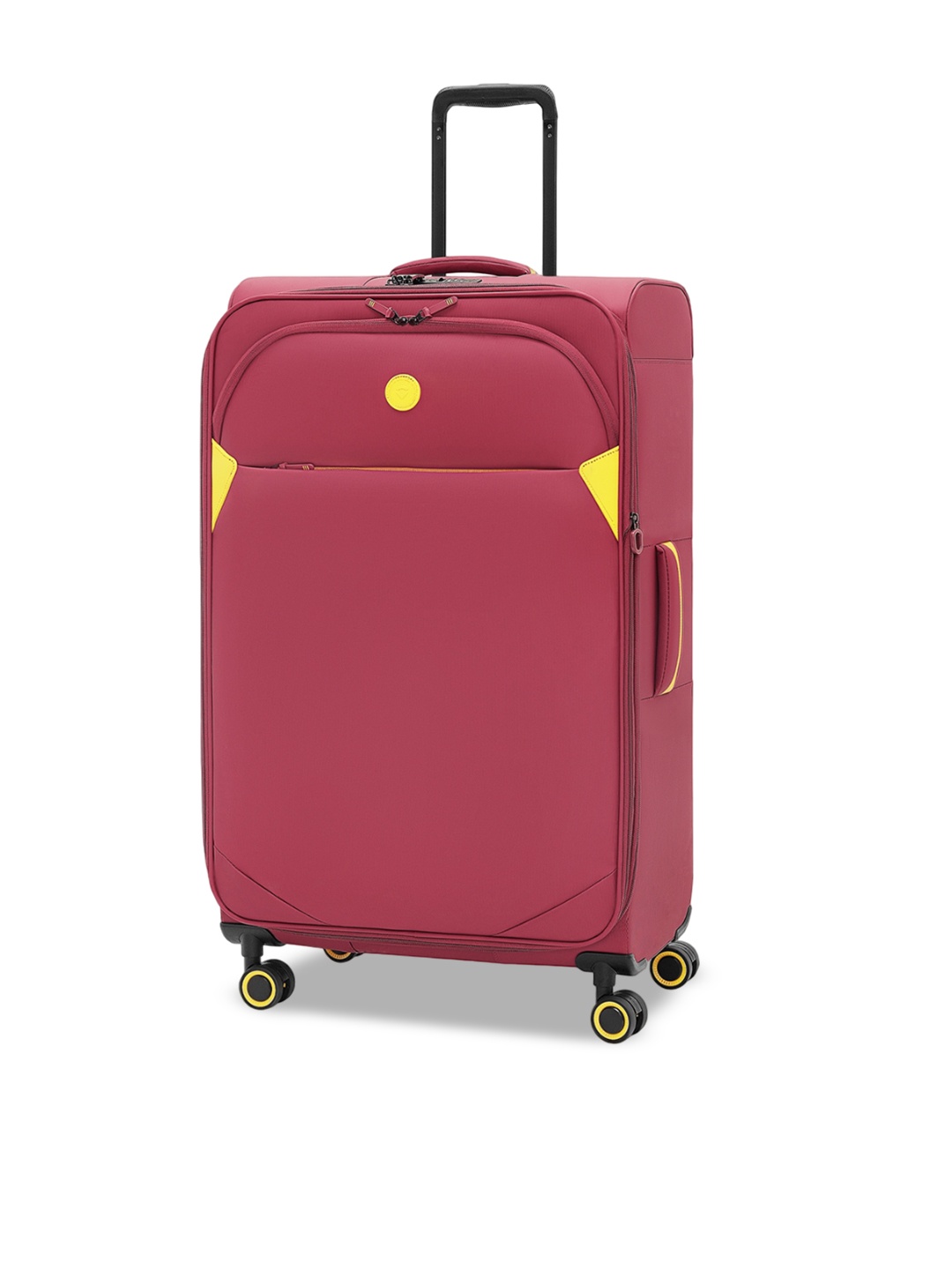 

VERAGE Cambridge Unisex Soft Sided Large Trolly Bag, Red