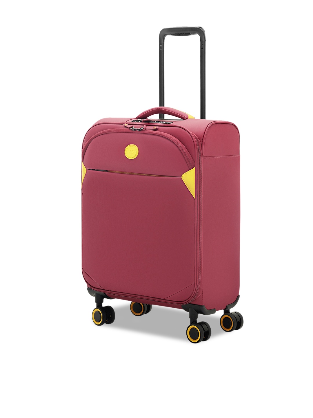 

VERAGE Cambridge Soft Sided Cabin Trolly Bags, Red