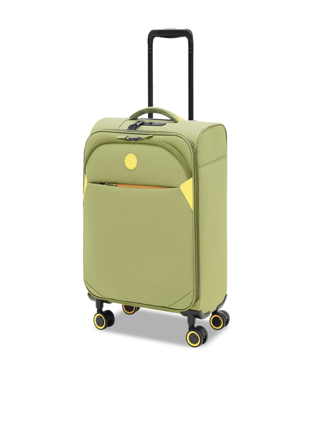 

VERAGE Cambridge Unisex Soft Sided Cabin Trolly Bag, Green
