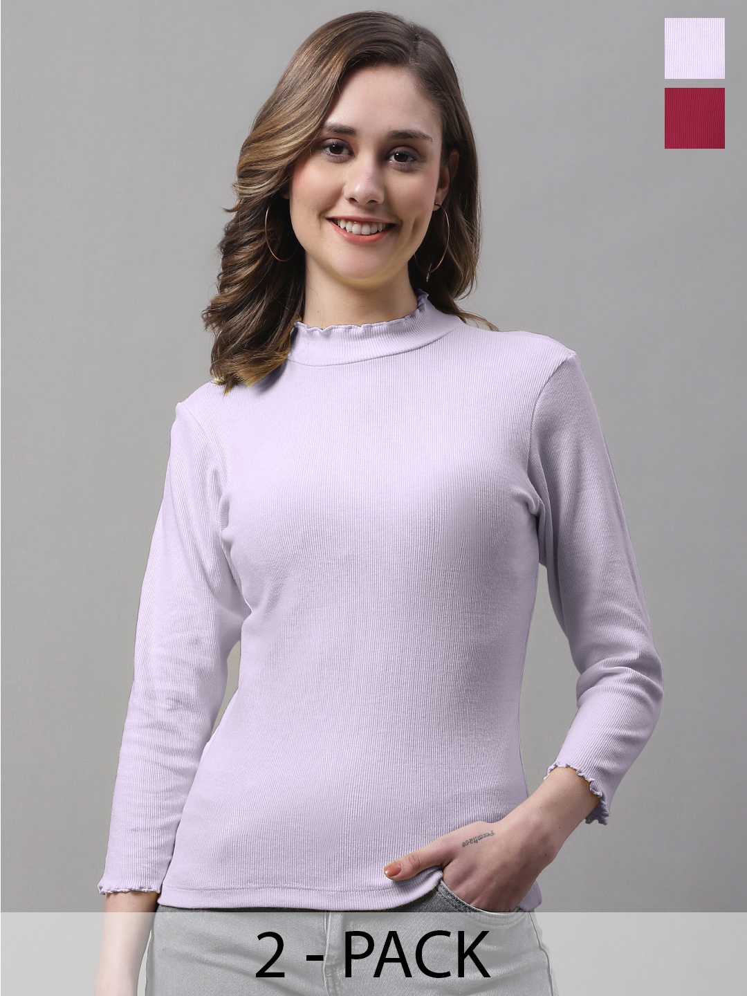 

FBAR Cotton Top, Maroon
