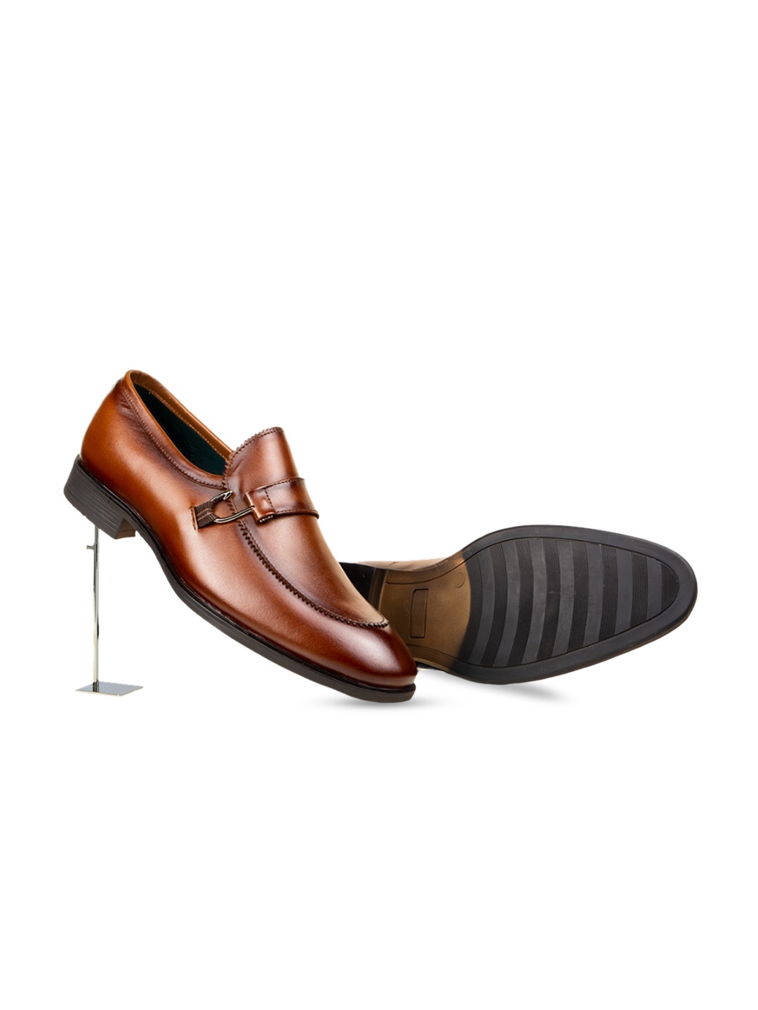 

Cliff Fjord Men Leather Formal Loafers, Tan