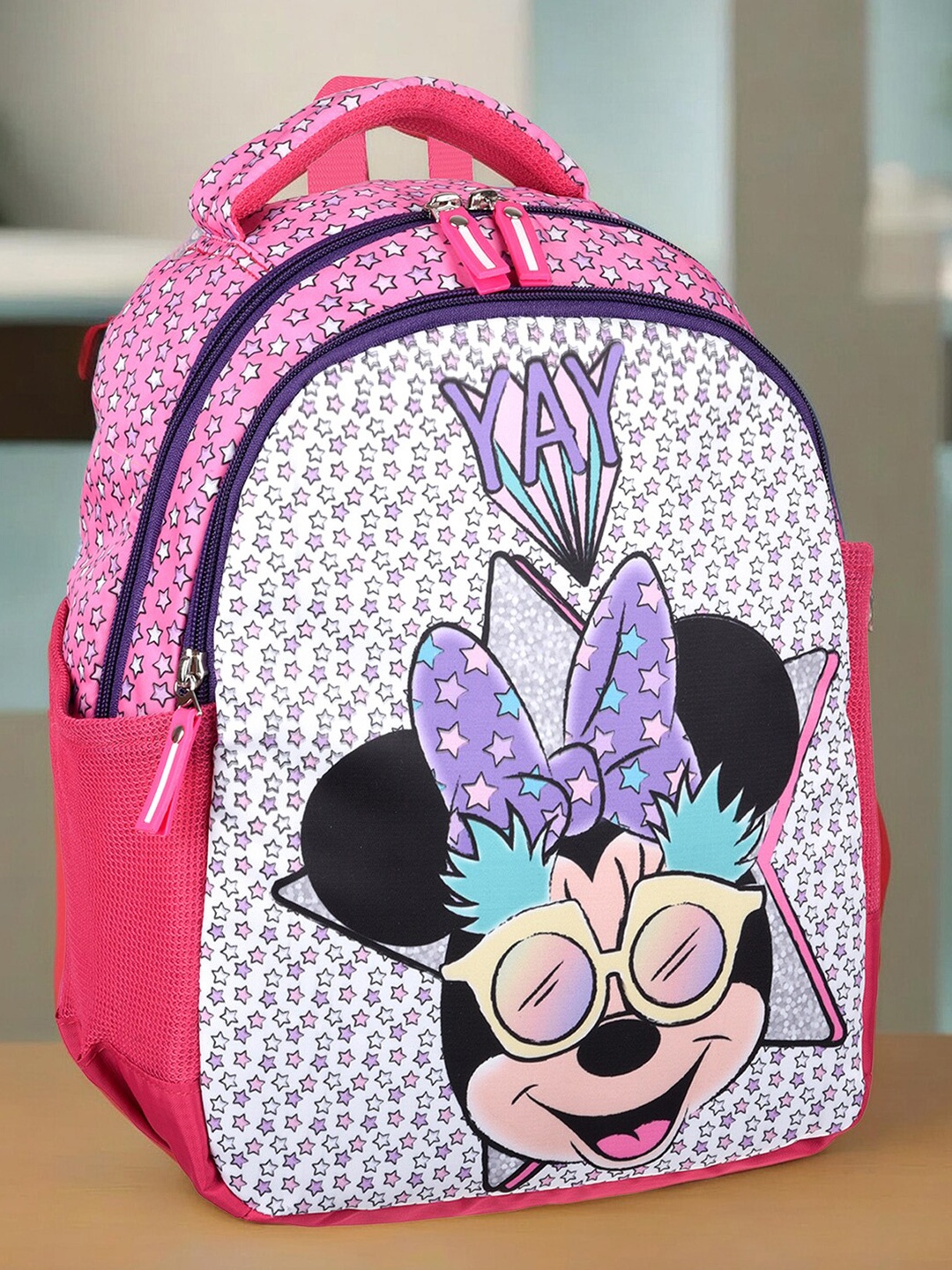 

Kuber Industries Kids Graphic Printed Backpack, Pink