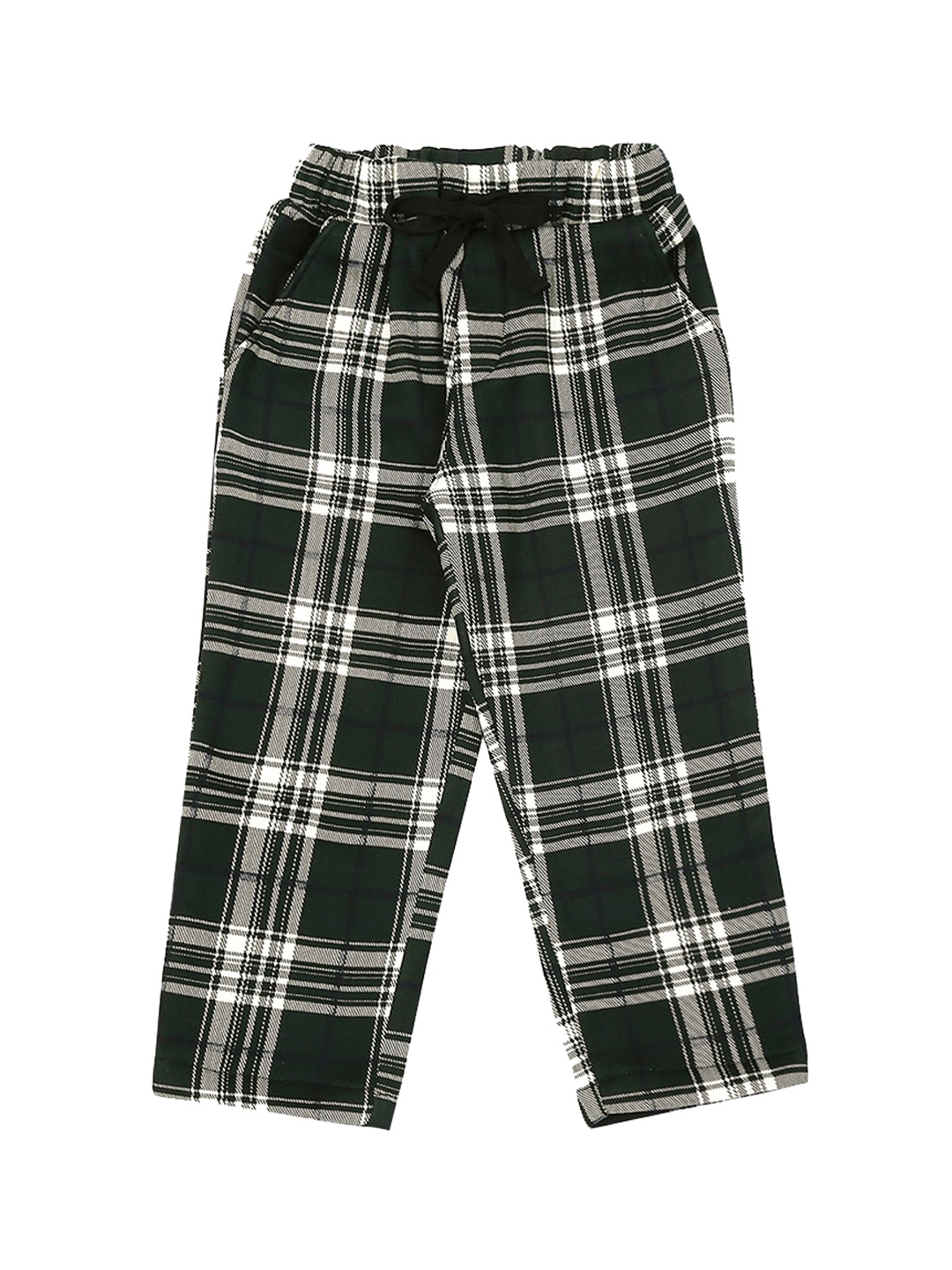 

Actuel Boys Checked Joggers, Green