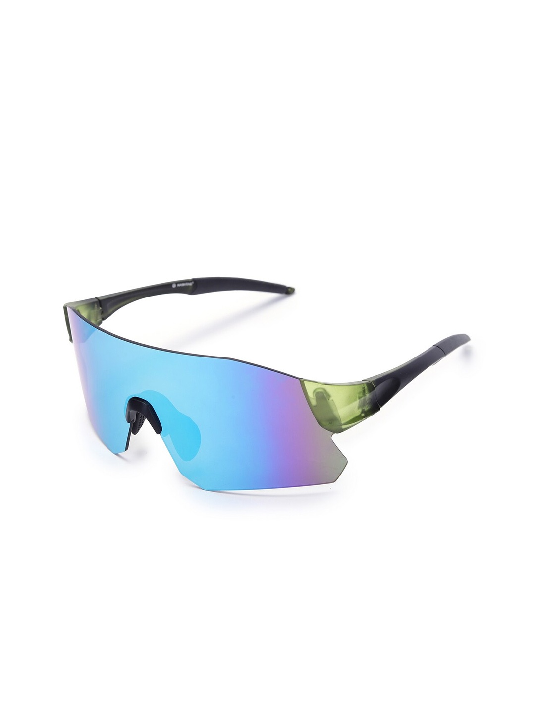 

HASHTAG EYEWEAR Unisex Sports Sunglass with UV Protected Lens, Purple